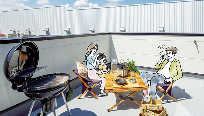 空間を有効活用する工夫に満ちた家