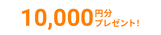 平日、土日祝すべて10,000円